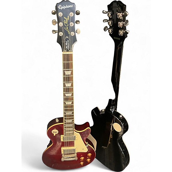 Used Epiphone Les Paul Standard Wine Red Solid Body Electric Guitar
