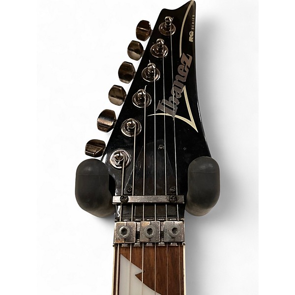 Used Ibanez RG350EX Black Solid Body Electric Guitar