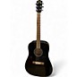 Used Fender CD60 Black Acoustic Guitar thumbnail