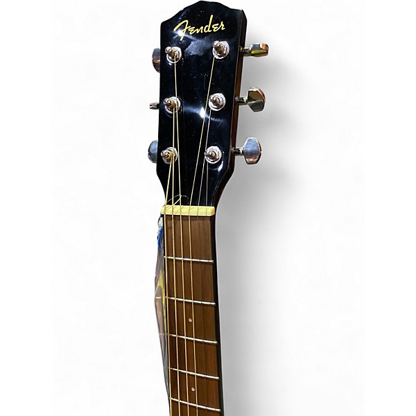 Used Fender CD60 Black Acoustic Guitar