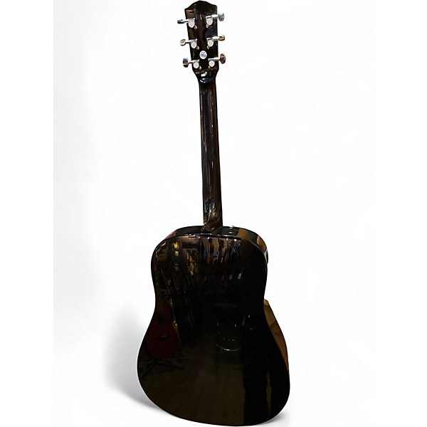 Used Fender CD60 Black Acoustic Guitar