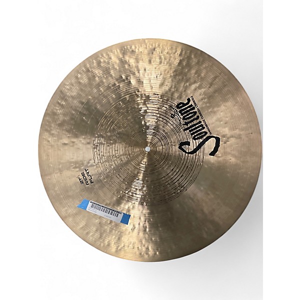 Used Soultone 21in essiz flat ride Cymbal