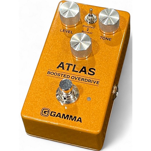 Used GAMMA Atlas Boosted Overdrive Effect Pedal