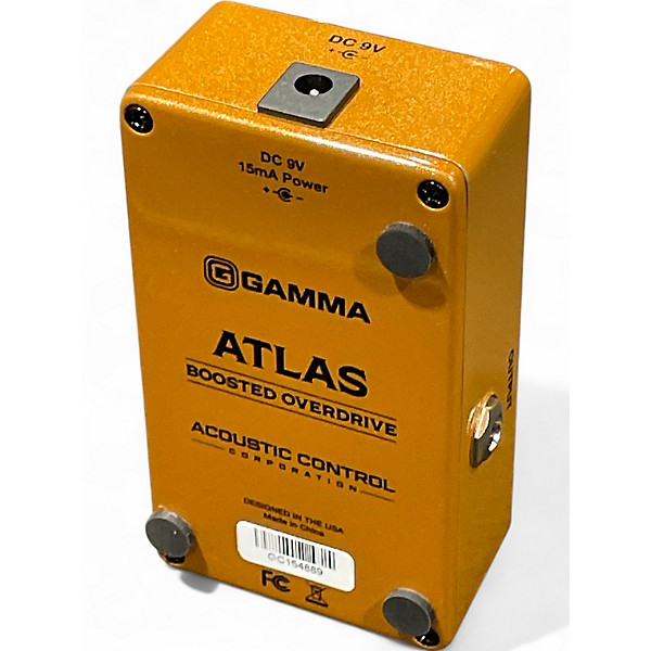 Used GAMMA Atlas Boosted Overdrive Effect Pedal