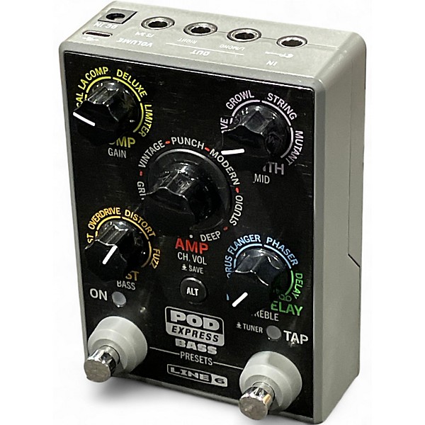 Used Line 6 POD Express Express Bass Effects Pedal Effect Processor