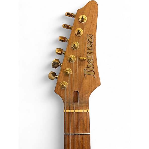 Used Ibanez AZ224BCG Brown Sunburst Solid Body Electric Guitar