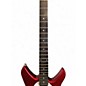 Used Vaccaro xray red Solid Body Electric Guitar
