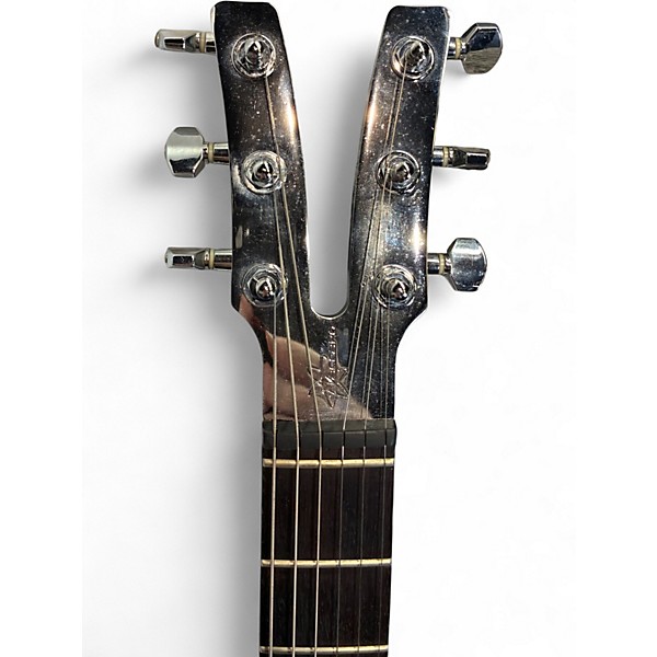 Used Vaccaro xray red Solid Body Electric Guitar