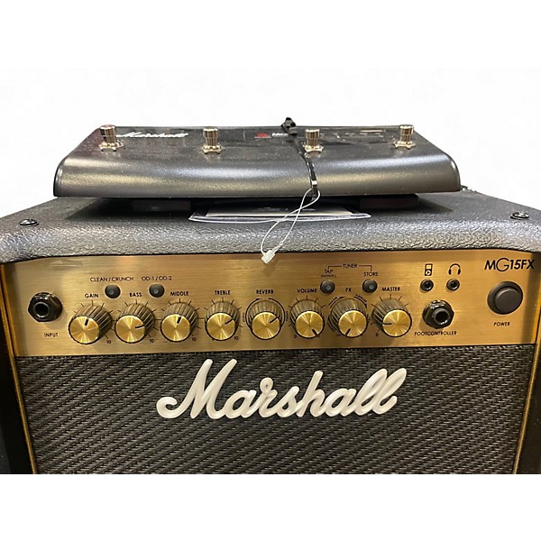 Used Marshall MG15FX 1X8 15W Guitar Combo Amp