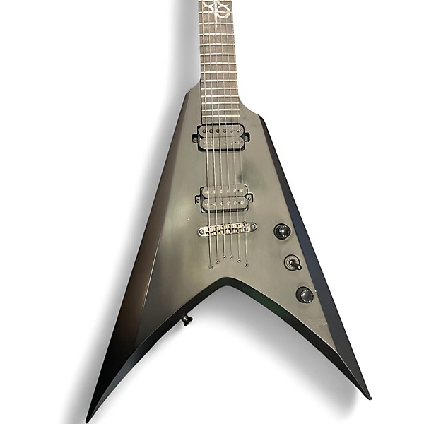 Used Washburn Parallaxe Solar V Ola Englund Black Solid Body Electric Guitar