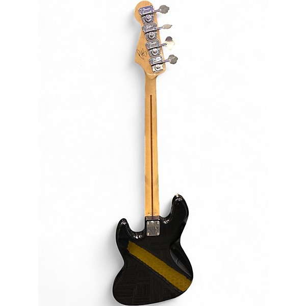 Used Fender Geddy Lee Signature Jazz Bass Black Electric Bass Guitar