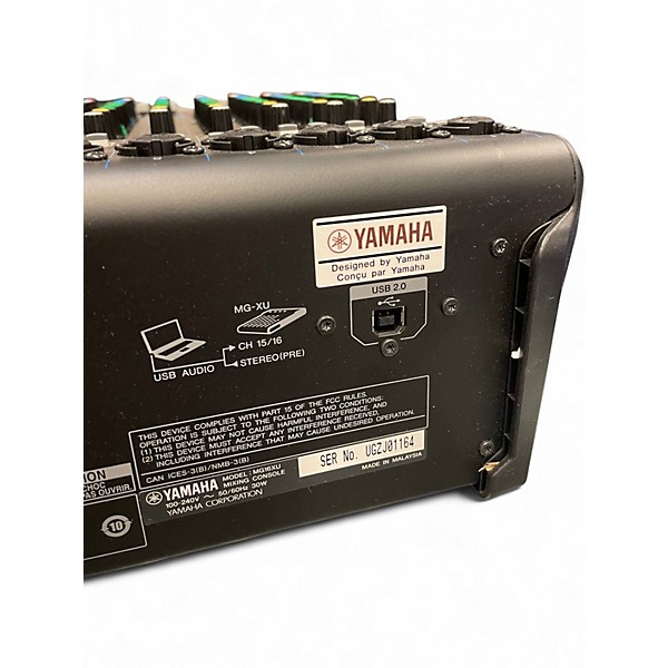 Used Yamaha MG16XU Unpowered Mixer