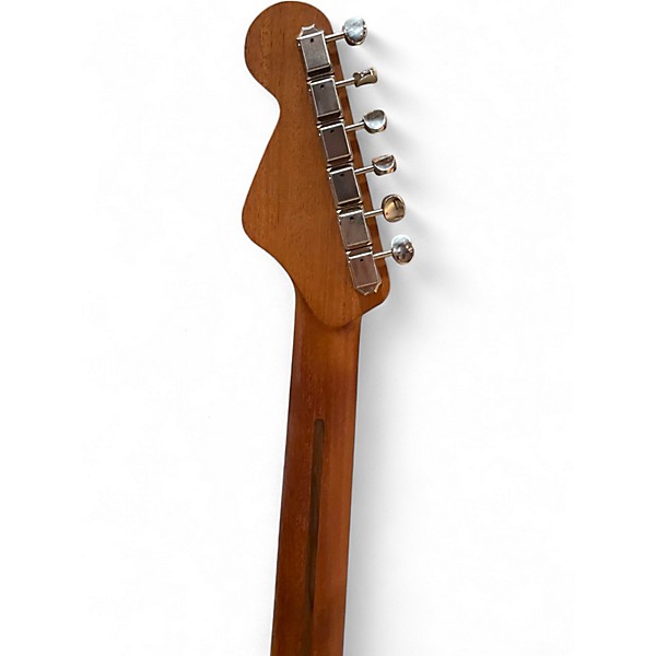 Used Fender Highway Parlor Mahogany Natural Acoustic Electric Guitar