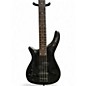 Used Rogue LX200B Series III LEFT HANDED Metallic Gray Electric Bass Guitar