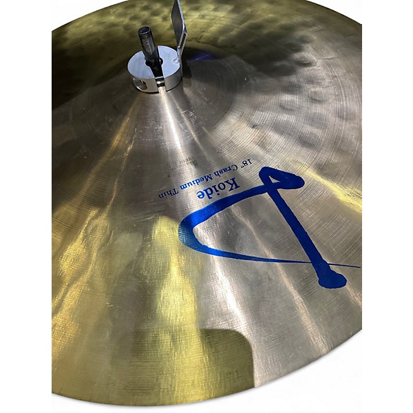 Used Koide 18in Absolute 18" Crash Medium Thin Cymbal