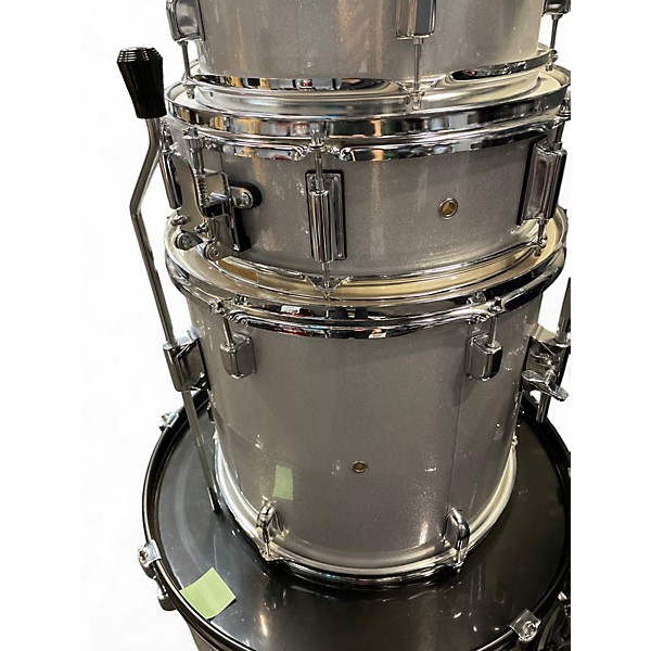 Used PDP by DW 5 Piece Centerstage Silver Drum Kit