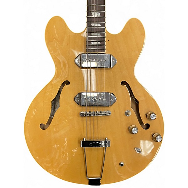 Used Epiphone Elitist 1965 Casino Natural Hollow Body Electric Guitar