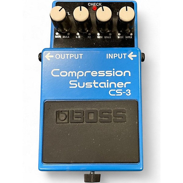 Used BOSS CS3 Compressor Sustainer Effect Pedal