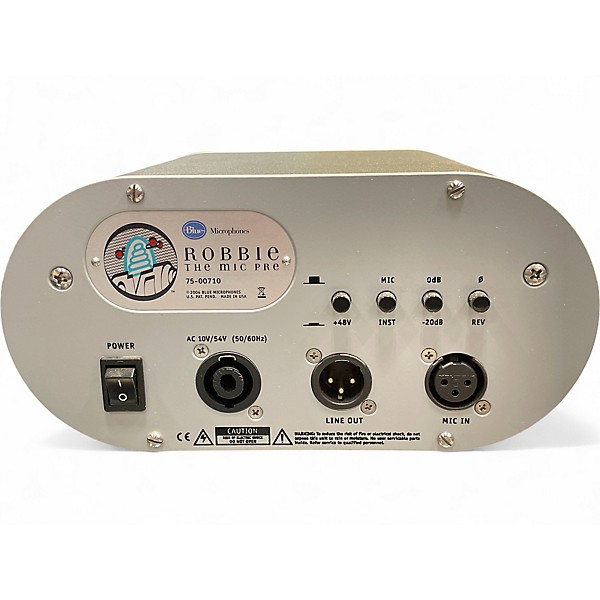 Used Blue Robbie Tube Microphone Preamp