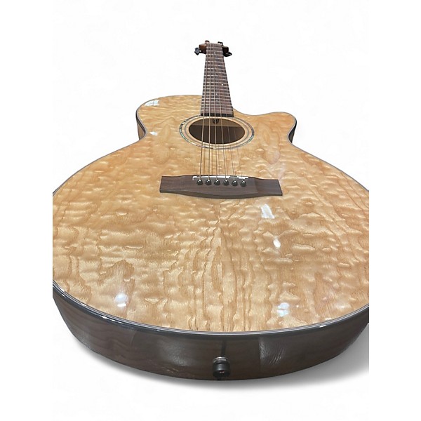 Used Mitchell MX-4300AB Natural Acoustic Electric Guitar