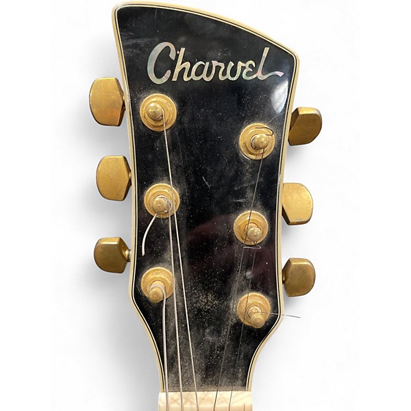 Used Charvel 625C MBK Black Acoustic Electric Guitar