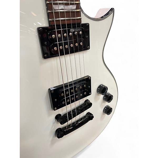Used ESP LTD EC256 Classic White Solid Body Electric Guitar