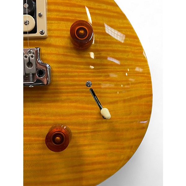 Used PRS SE Custom 22 Semi-Hollowbody Honey Burst Hollow Body Electric Guitar