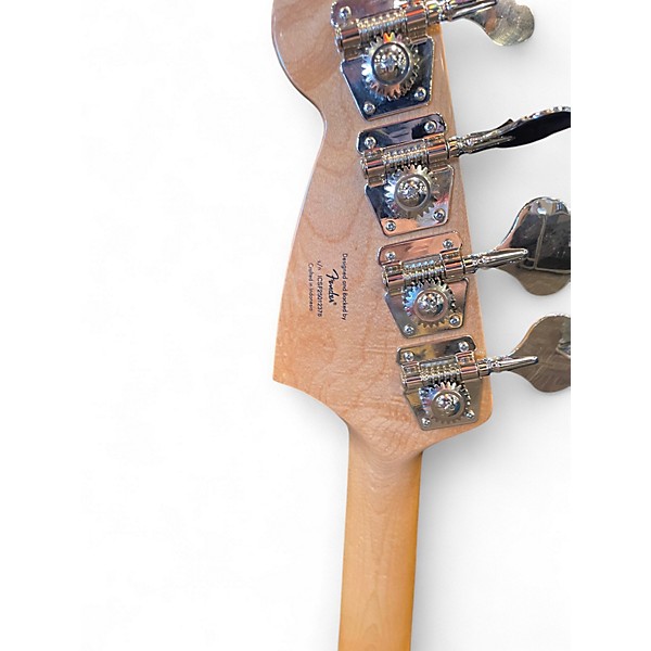 Used 2021 Squier Vintage Modified Mustang Bass gray burst Electric Bass Guitar