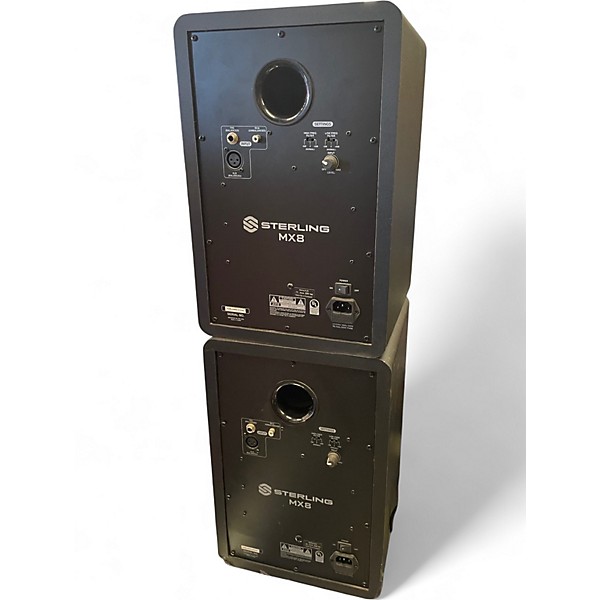Used Sterling Audio MX8 Pair Powered Monitor