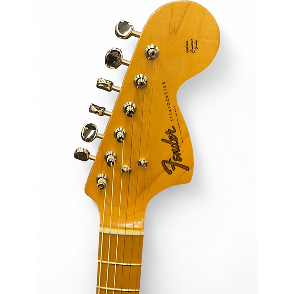 Used Fender ST-72 Reissue Stratocaster 3 Color Sunburst Solid Body Electric Guitar