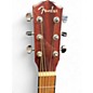 Used Fender CD140SCE Brown Acoustic Electric Guitar