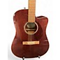 Used Fender CD140SCE Brown Acoustic Electric Guitar