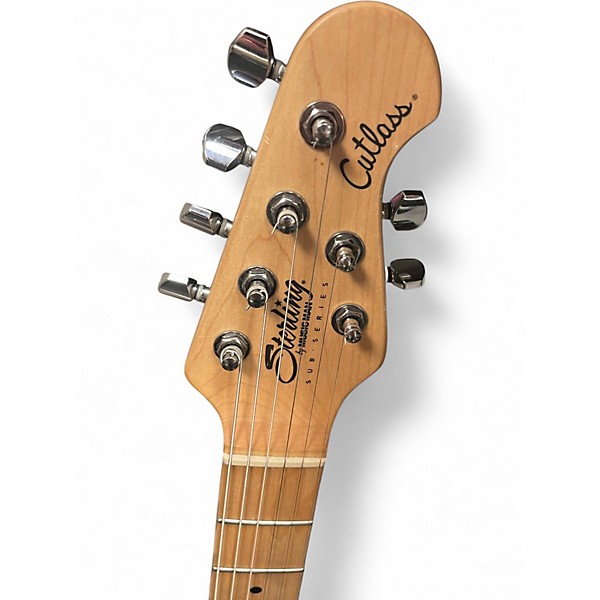 Used Sterling by Music Man Cutlass Dakota Red Solid Body Electric Guitar