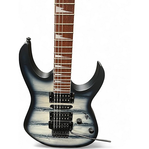 Used Ibanez RG470DX BLACK PLANET MATTE Solid Body Electric Guitar