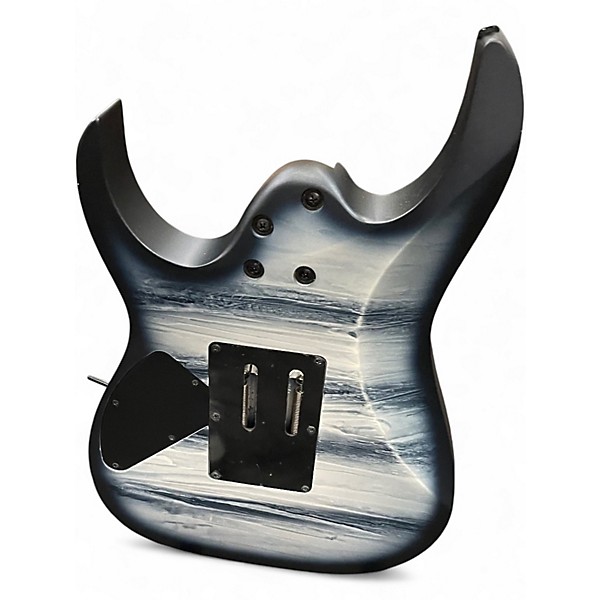 Used Ibanez RG470DX BLACK PLANET MATTE Solid Body Electric Guitar