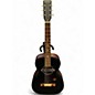 Used Gretsch Guitars Deltoluxe Parlor Black Acoustic Electric Guitar thumbnail