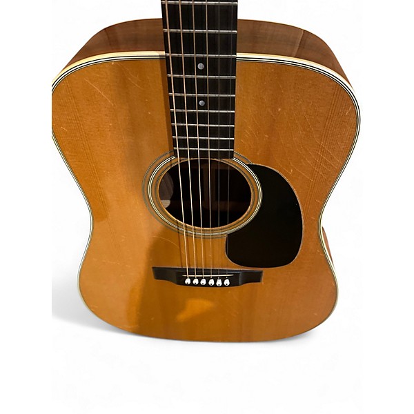 Vintage 1975 Martin D28 Natural Acoustic Guitar