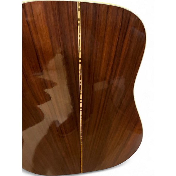 Vintage 1975 Martin D28 Natural Acoustic Guitar