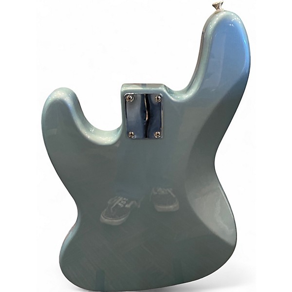 Used Fender Standard Jazz Bass Blue Agave Electric Bass Guitar
