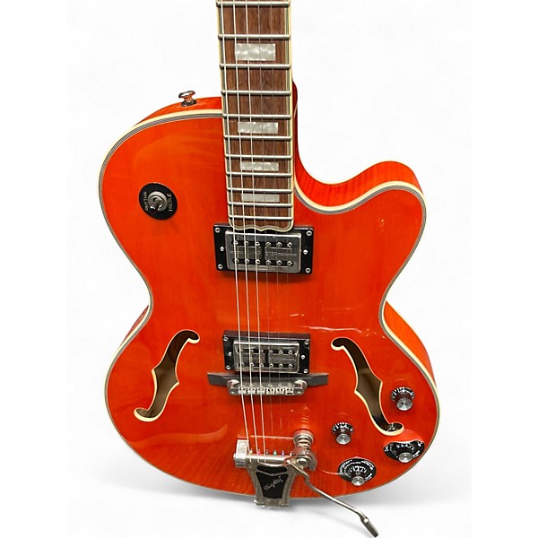 Used Epiphone Swingster Orange Hollow Body Electric Guitar