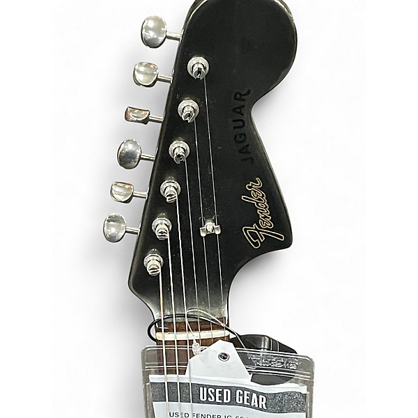 Used Fender JG-66 JAGUAR Gunmetal Gray Solid Body Electric Guitar