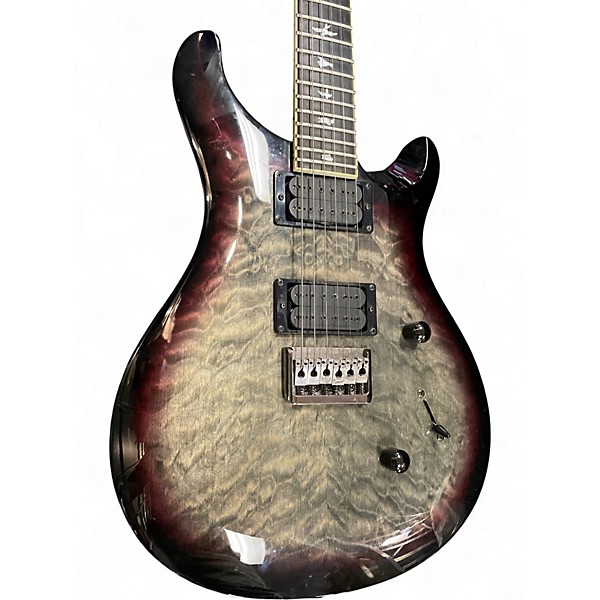 Used PRS SE Mark Holcomb Trans black Solid Body Electric Guitar