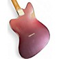 Used Unbranded Partscaster Jazzmaster Wine Red Metallic Hollow Body Electric Guitar