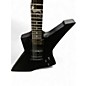 Used ESP LTD James Hetfield Snakebyte Satin Black Solid Body Electric Guitar