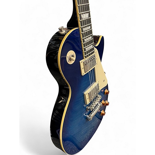 Used Epiphone Les Paul Standard Pro Blue Burst Solid Body Electric Guitar