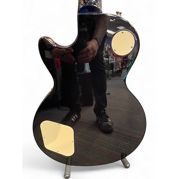 Used Epiphone Les Paul Standard Pro Blue Burst Solid Body Electric Guitar