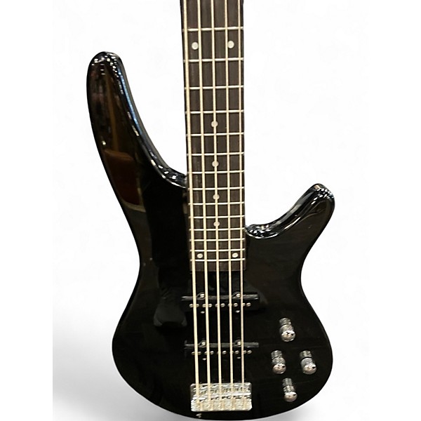 Used Glarry GIB BLACK Electric Bass Guitar