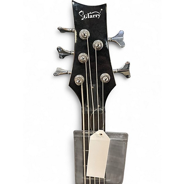 Used Glarry GIB BLACK Electric Bass Guitar