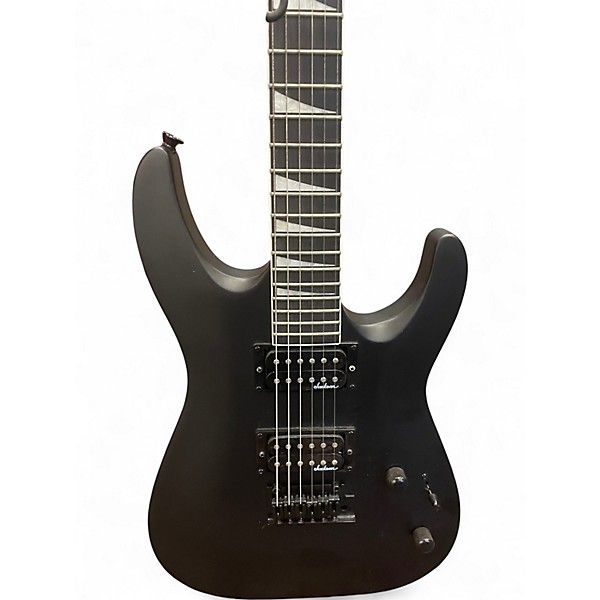 Used Jackson JS22 Dinky Black Solid Body Electric Guitar
