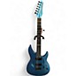 Used Aristides custom shop solid blue Solid Body Electric Guitar thumbnail